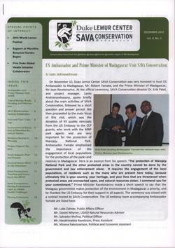 SAVA Conservation: Volume 4, Issue 2: December 2015