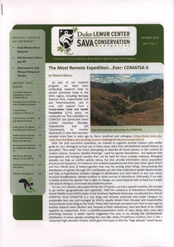 SAVA Conservation: Volume 7, Issue 1: October 2018