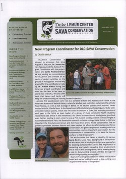 SAVA Conservation: Volume 8, Issue 1: January 2020