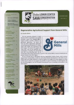 SAVA Conservation: Volume 9, Issue 1: December 2020