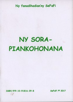 Ny Sora-piankohonana / L'État Civil