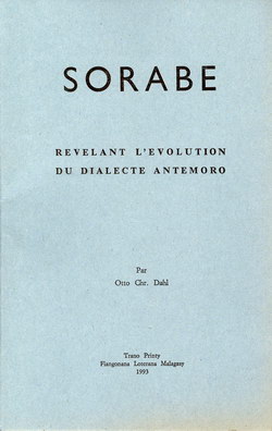 Sorabe: Révélant l'Evolution du Dialecte Antemoro