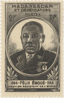 Félix Éboué: 2-Franc Postage Stamp