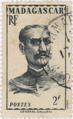 General Gallieni: 2-Franc Postage Stamp