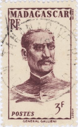 General Gallieni: 3-Franc Postage Stamp