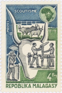 World Scout Conference: 4-Franc Postage Stamp