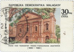 Fiangonana Anatirova (Royal Chapel): 30-Franc (6-Ariary) Postage Stamp