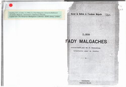 Les Fady Malgaches: Extrait du Bulletin de l'Académie Malgache