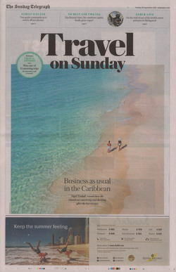 Travel on Sunday: Supplement of The Sunday Telegraph, Sunday 29 September 2019