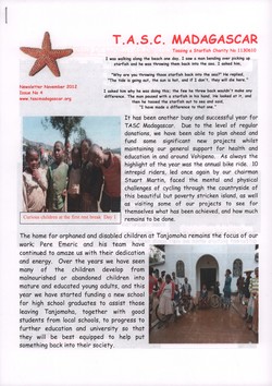 TASC Madagascar: Newsletter November 2012: Issue No. 4