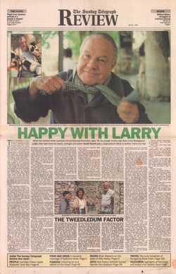 Happy with Larry: The Sunday Telegraph Review, 21 April 1991