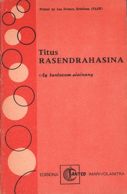 Titus Rasendrahasina: Ny tantaram-piainany