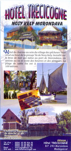 Hotel Trecicogne: Nosy Kely Morondava