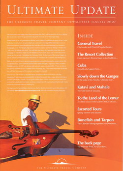 Ultimate Update: The Ultimate Travel Company Newsletter January 2007