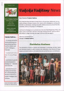 Vakoka Vakiteny News: Volume 1, 2015