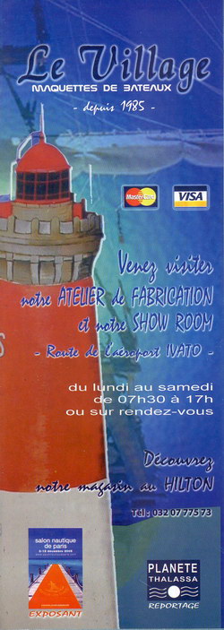 Le Village Leaflet: Maquettes de Bateaux