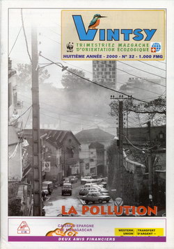 Vintsy: Trimestriel Malgache d'Orientation Ecologique: No. 32: La Pollution