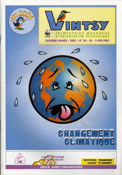 Vintsy: Trimestriel Malgache d'Orientation Ecologique: No. 34-35: Changement climatique