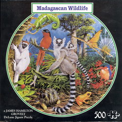 Madagascan Wildlife: A James Hamilton Grovely DeLuxe Jigsaw Puzzle