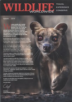 Wildlife Worldwide: Autumn 2014