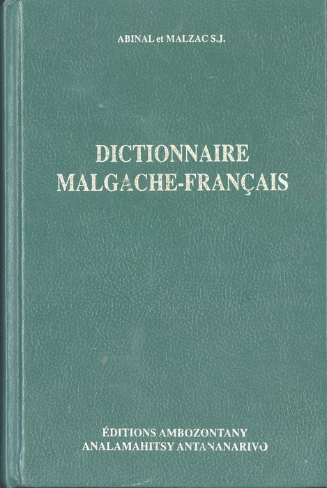 Dictionnaire MalgacheFrançais  Madagascar Library