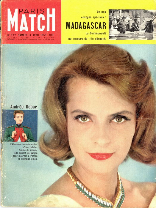 PARIS MATCH: No. 522, Samedi 11 Avril 1959 - Madagascar Library